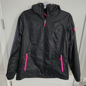 ZeroXposur Black Teddy Jacket with Pink Accents